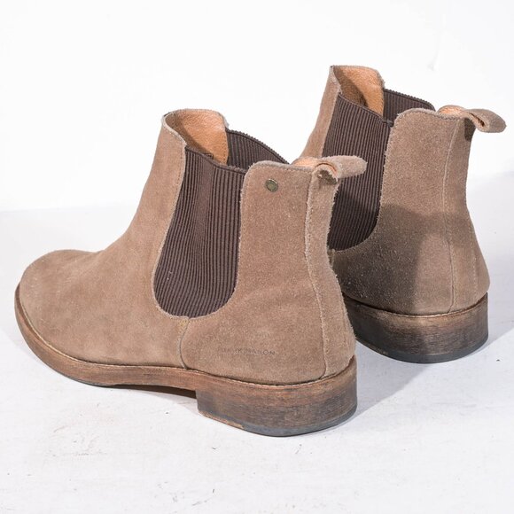 Mark Nason Chelsea Boots in Sand Suede - 11 - Picture 2 of 6